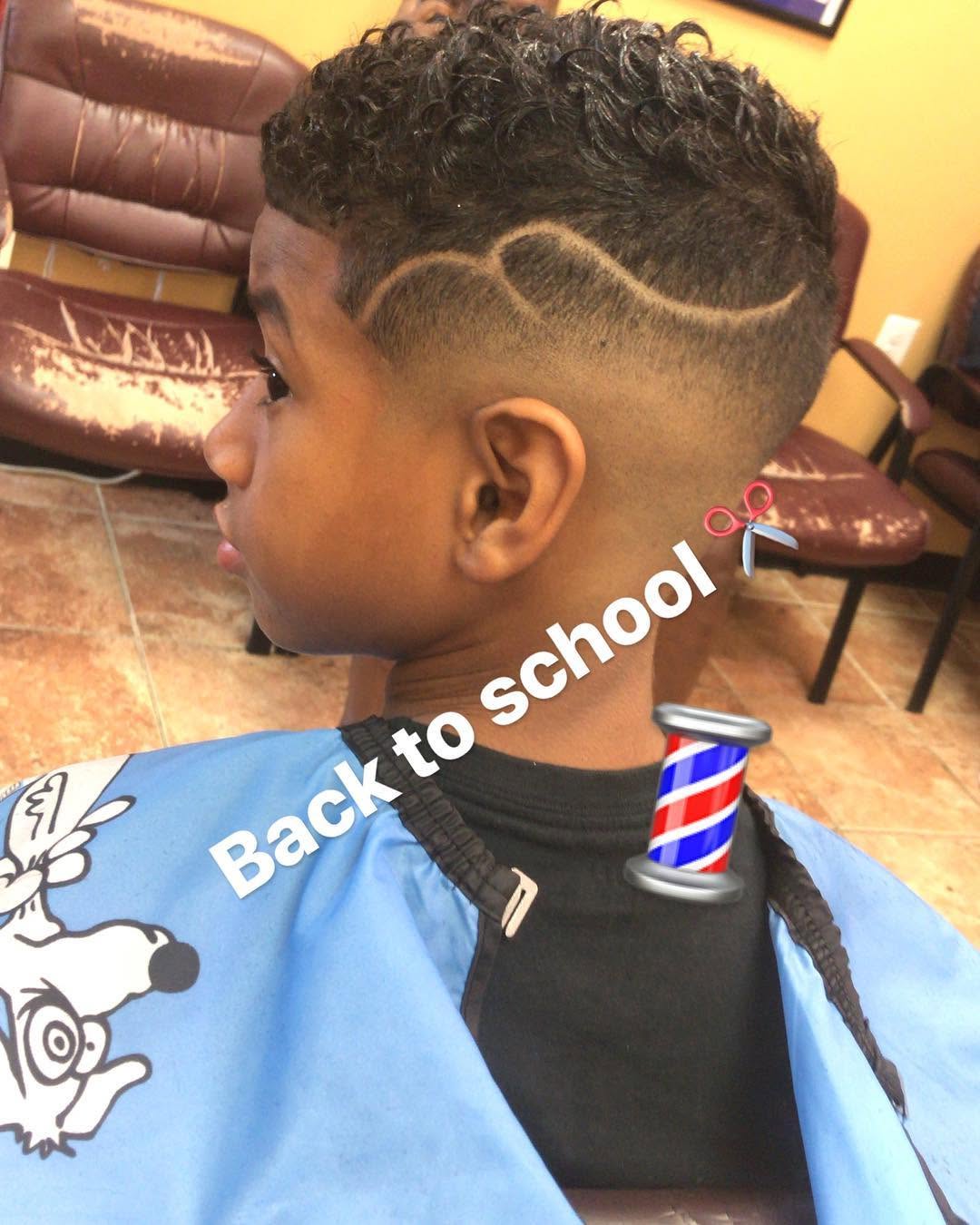 Kids back-to-school taper with custom design